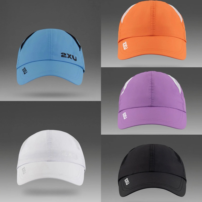 2XU RUN CAP 2XU RUNNING CAP / TOPI RUNNING 2XU Black