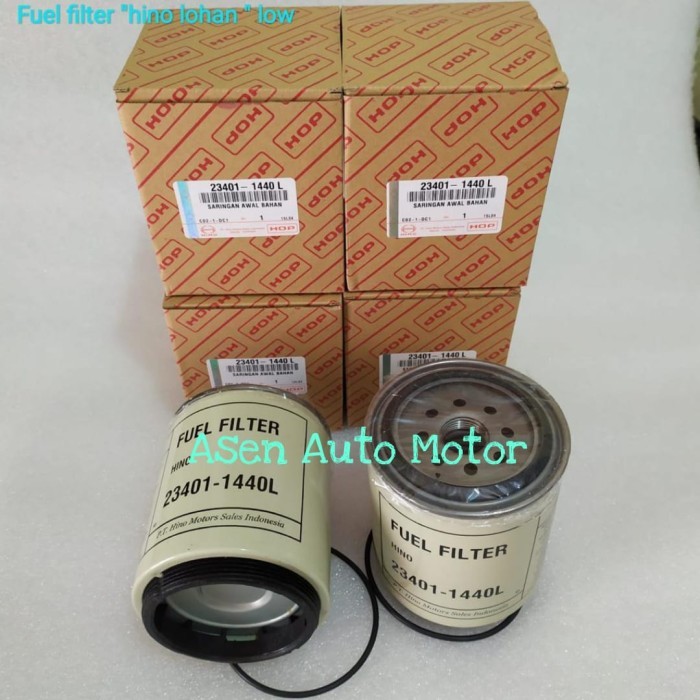 Fuel filter Low Hino Lohan Filter solar bawah Hino Lohan 23401-1440L