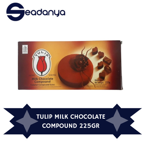 

COKLAT BLOK TULIP MILK CHOCOLATE COUMPOUND 225GR
