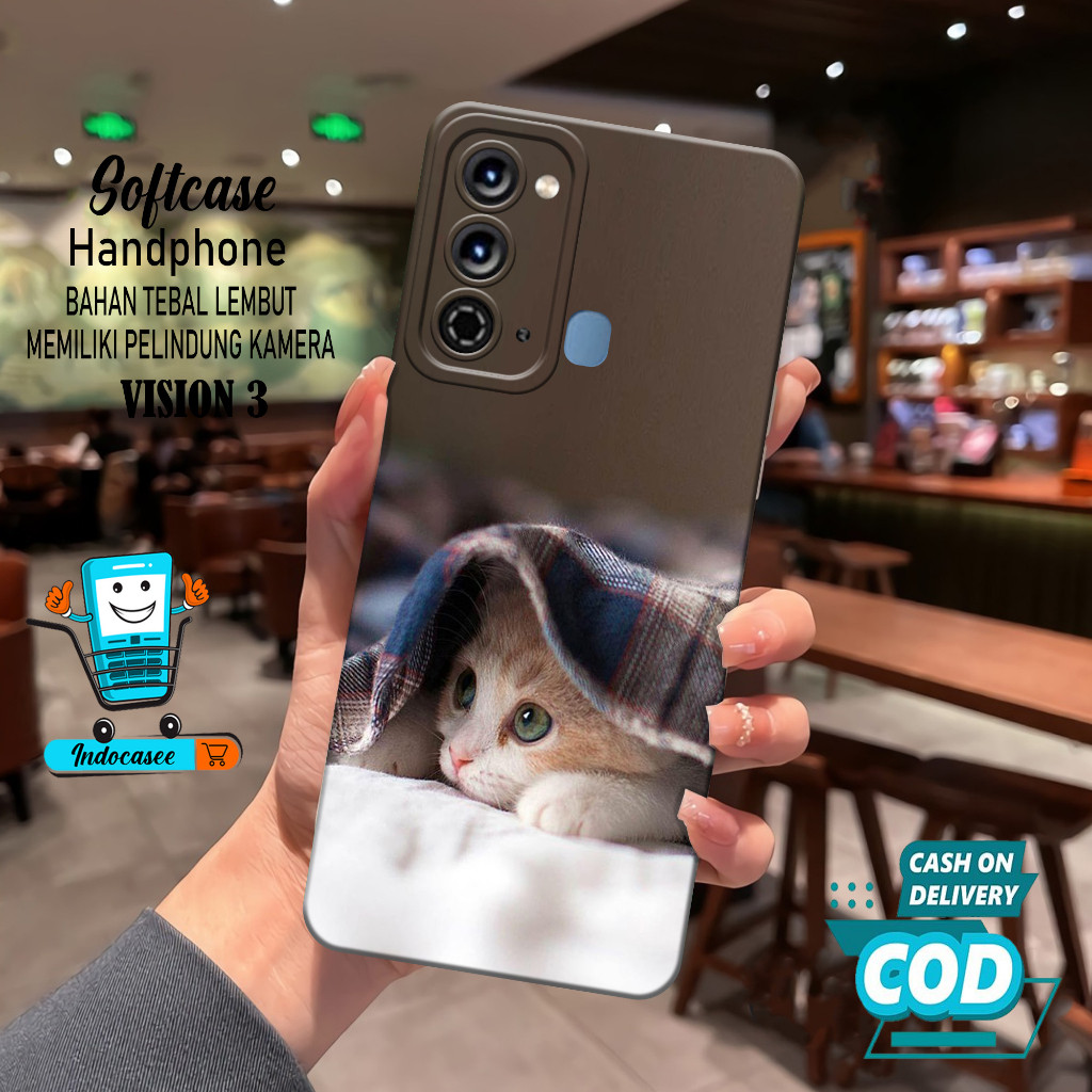 Case Hp Itel Vision 3 - Softcase Itel Vision 3 Terbaru - Casing Itel Vision 3 - Kesing Itel Vision 3
