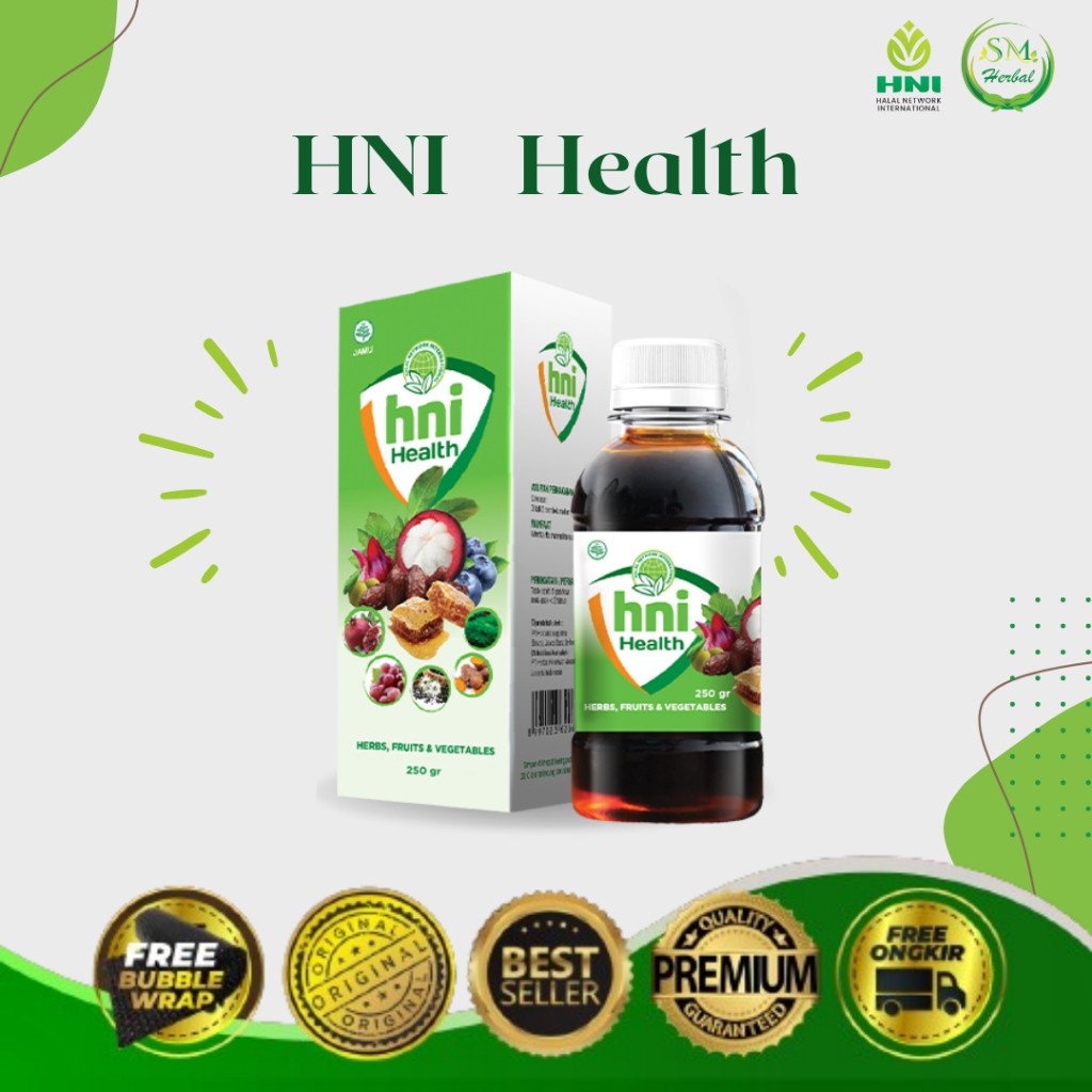 

Extra food/HNI Health HNI HPAI Suplemen Kesehatan Dengan Aneka Buah dan Sayur