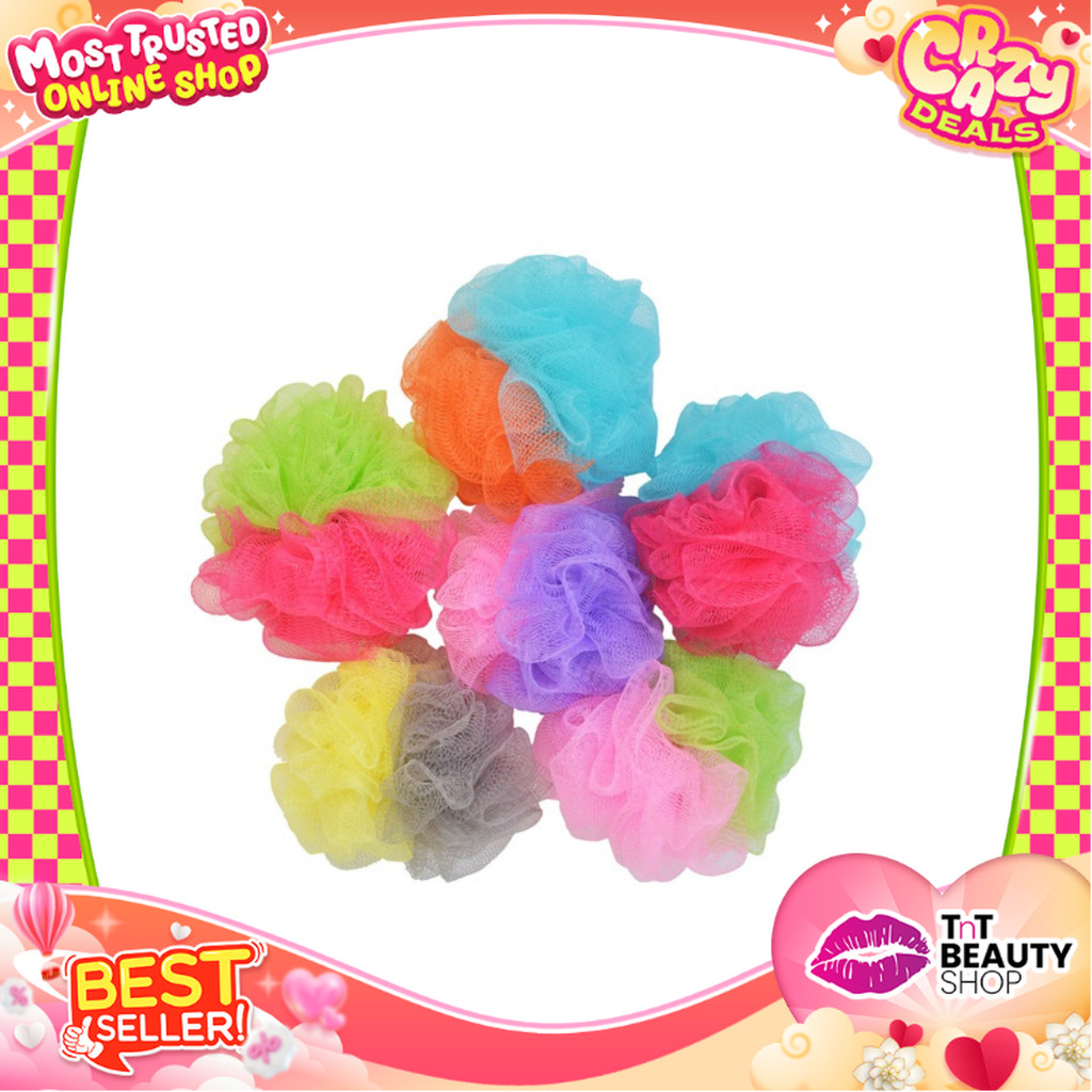 Salsa Sponge Mandi 20gr 2 warna Spons Alat Sabun Mandi Cair Penggosok Daki | TnT Beauty Shop