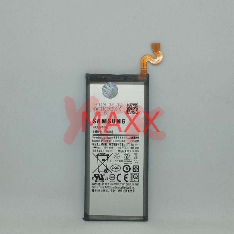 Batre/Baterai/Battery Samsung Galaxy Note 9 ORI-ME