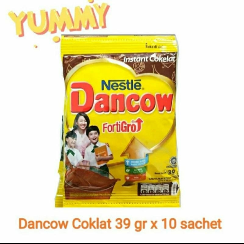 

dancow cokelat isi 10 sachet | nestle