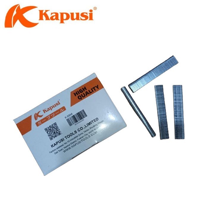 

Kapusi K-6894 Isi Staples 12mm Brad Nail 10mm F10 U612 isi 2000 Pcs