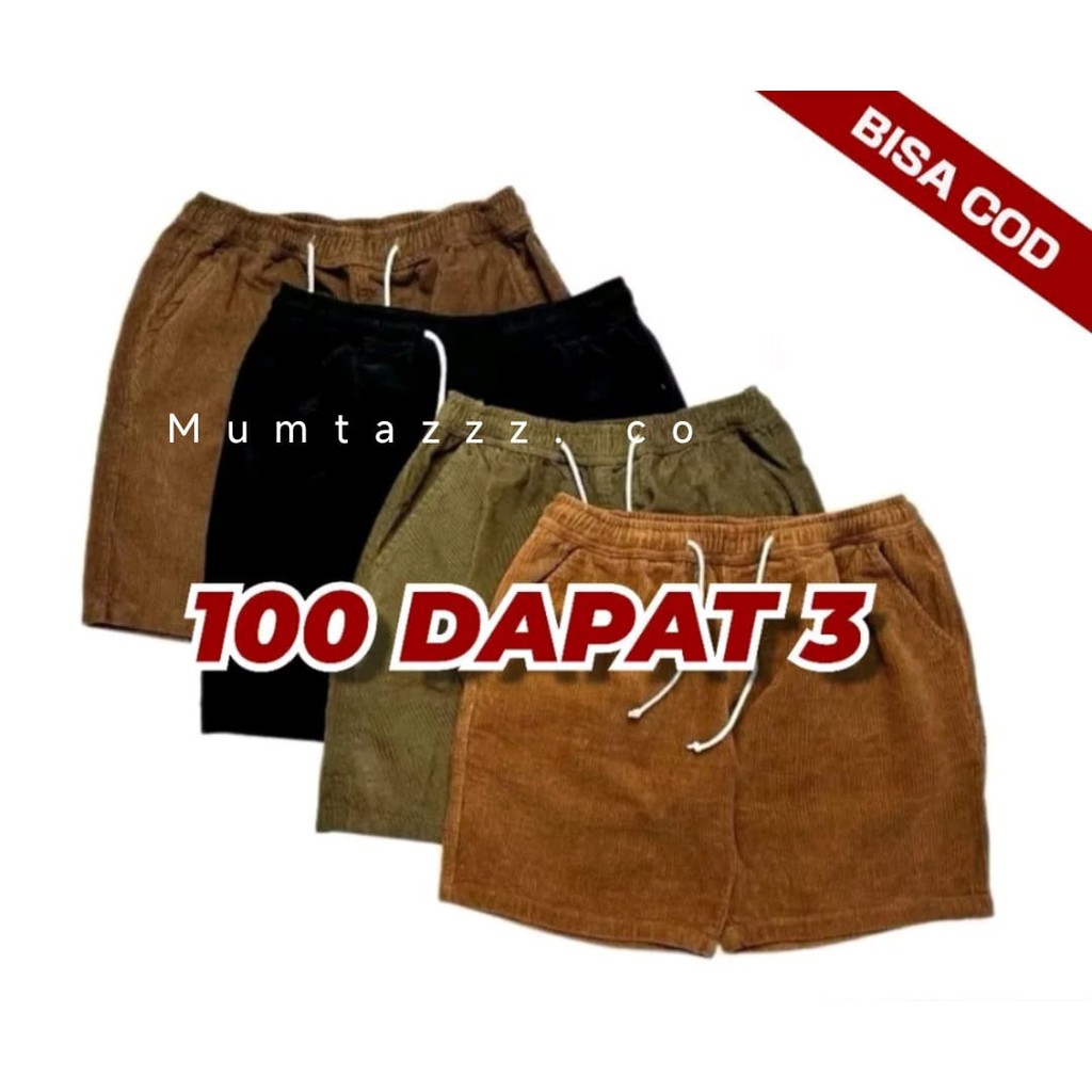 100 DAPAT 3 CELANA PENDEK CODORAY CELANA PENDEK PRIA