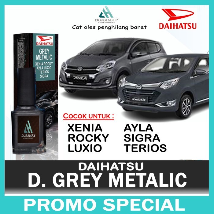 Daihatsu Dark Grey Metallic Cat Oles Penghilang Baret Mobil Xenia Ayla - XENIA