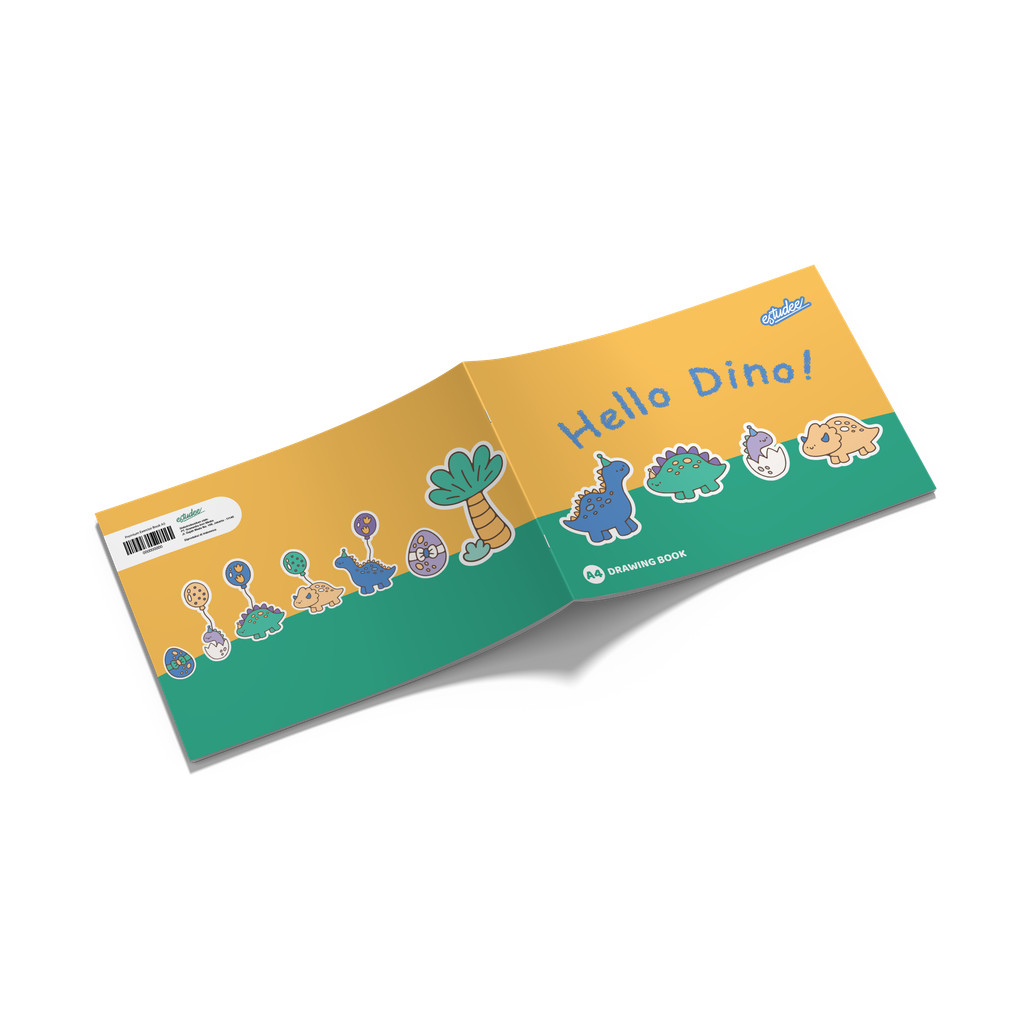 

Estudee Drawing Book A4 K Dino