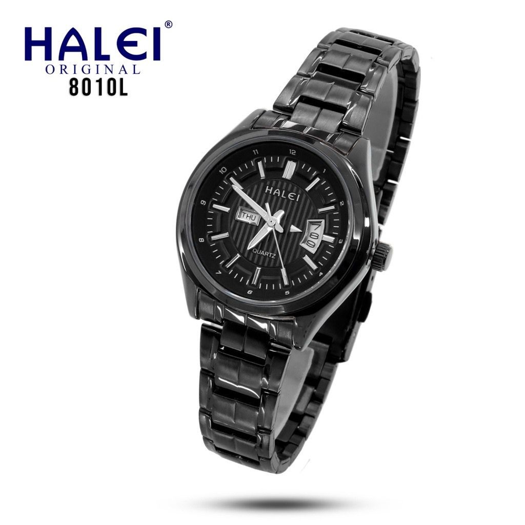 PROMO JAM UNISEX (32MM DAN 45MM) HALEI ANTI AIR ORIGINAL BONUS GELANG TITANIUM BISA COD (DSH-009) Wa