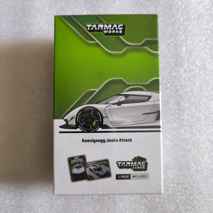 DIECAST TARMAC WORKS KOENIGSEGG JESKO ATTACK WHITE