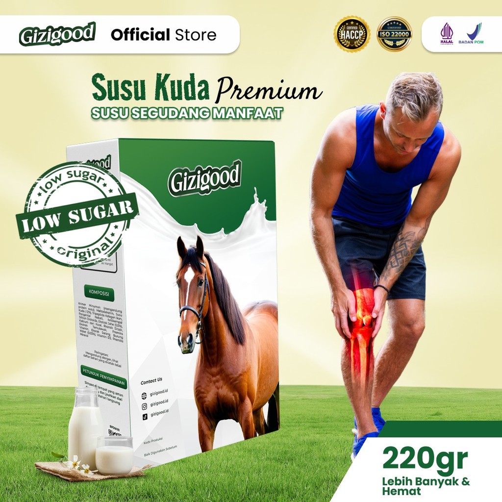

GIZIGOOD Susu Kuda Liar Murni Asli Sumbawa 3 BOX