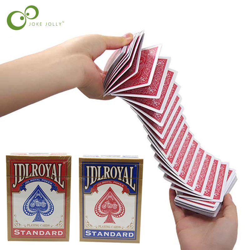 

Magic Electric Deck (Connection by Invisible Thread) of Cards Prank Trick Prop Gag Poker Acrobatics Waterfall Card Props GYH