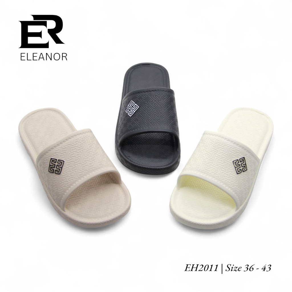 EH2011 | Sandal Selop Wanita Branded Original | Sandal Slip On Unisex Wanita & Pria Terbaru 2025 | S