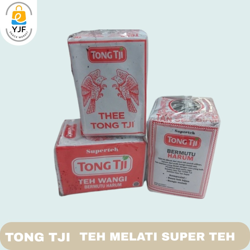 

Tong Tji Jasmine Tea Super / Teh Melati / Teh Celup 40g 1 Slop 10 pcs / 80g 1 Slop 5 pcs