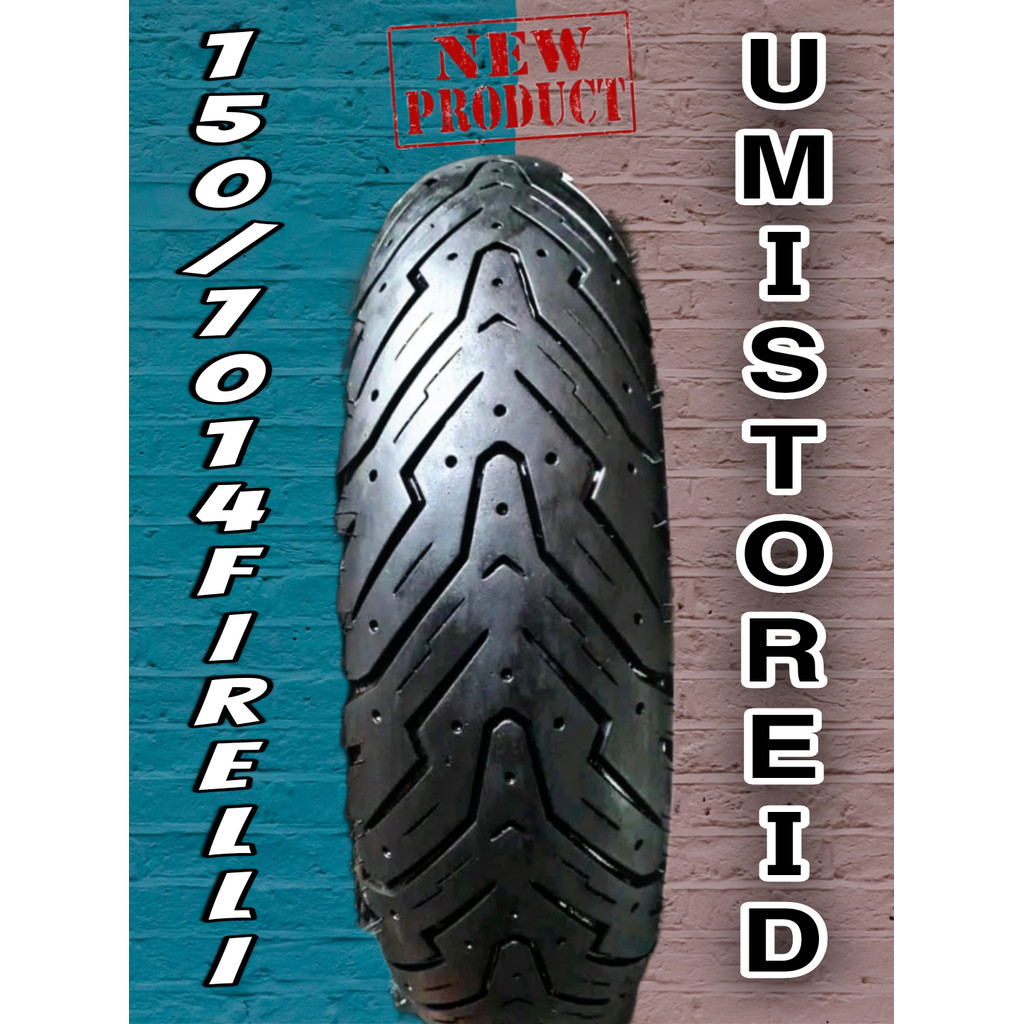 BAN BELAKANG YAMAHA AEROX/XMAX NMAX RING 14 &13 UKURAN 150/70 TUBELES