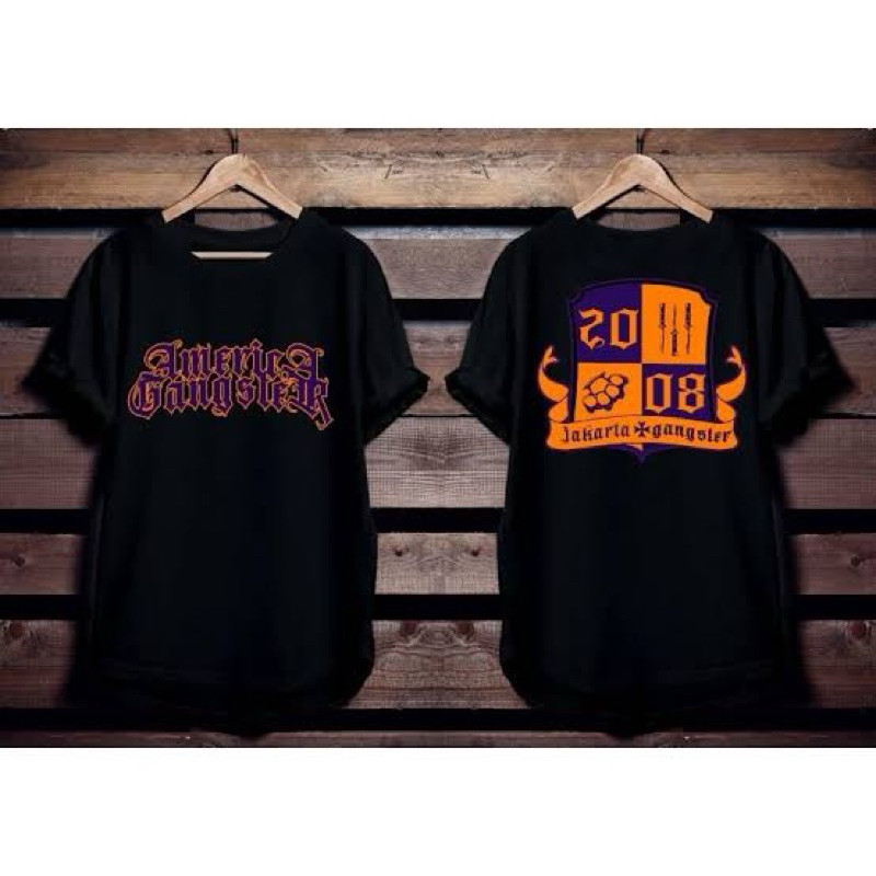 KAOS DISTRO AMERICA GANGSTER DTF ORANYE