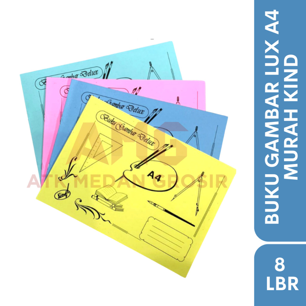 

ATK MEDAN GROSIR BUKU GAMBAR DELUXE A4 TERMURAH ! BEST SELLER