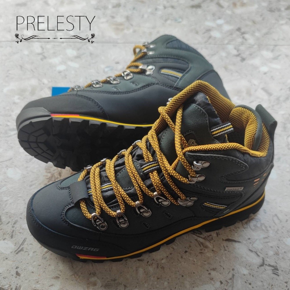 Cuci Gudang Import Klasik Premium Outdoor Sepatu Boots Tinggi Hiking Gunung Pria Cowok Adventure