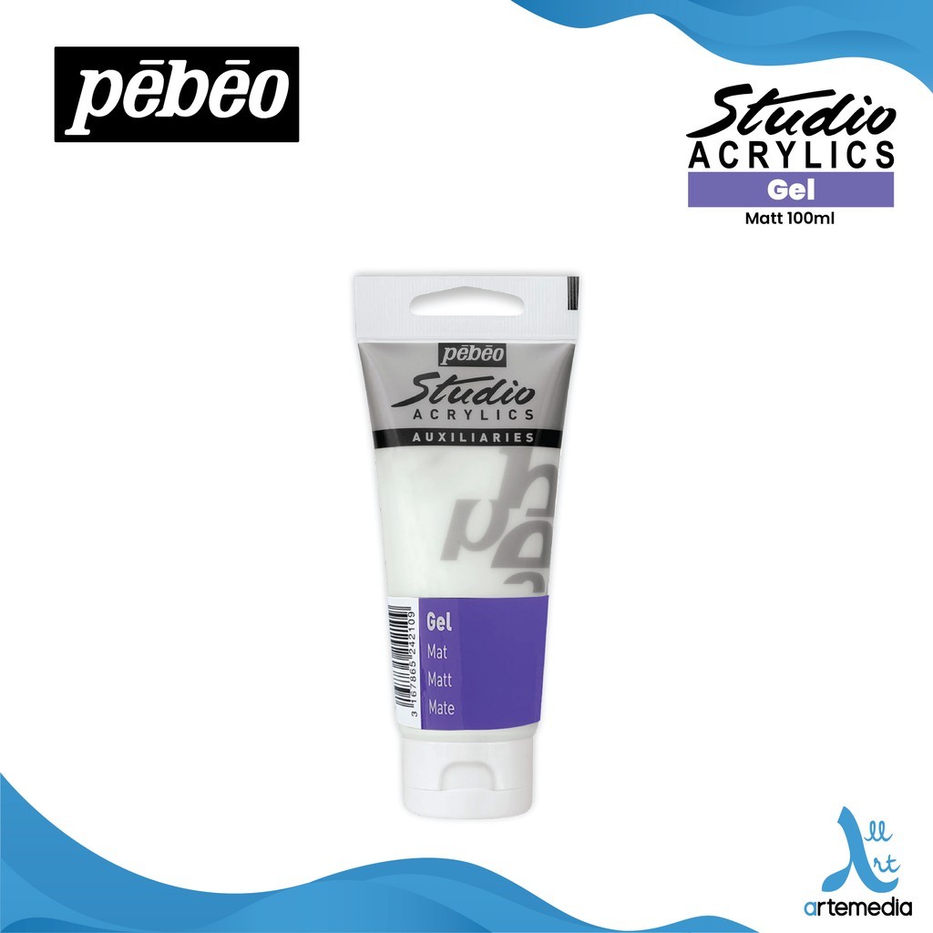 

Gramedia Surabaya - Pebeo Studio Acrylic 100ml Matt Gel Medium /524210