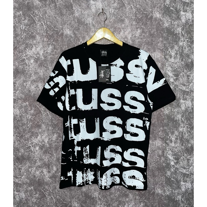 Kaos Stu**sy Fullprint putih 1:1 Original combed24s
