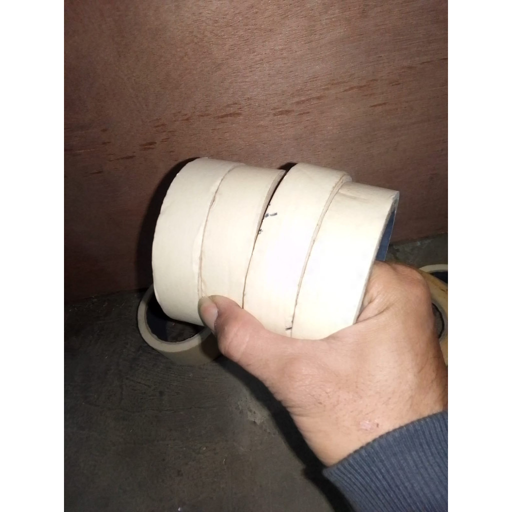 

Lakban Kertas bijian Masking Tape 24mm x 12 Meter Isolasi cat bengkel
