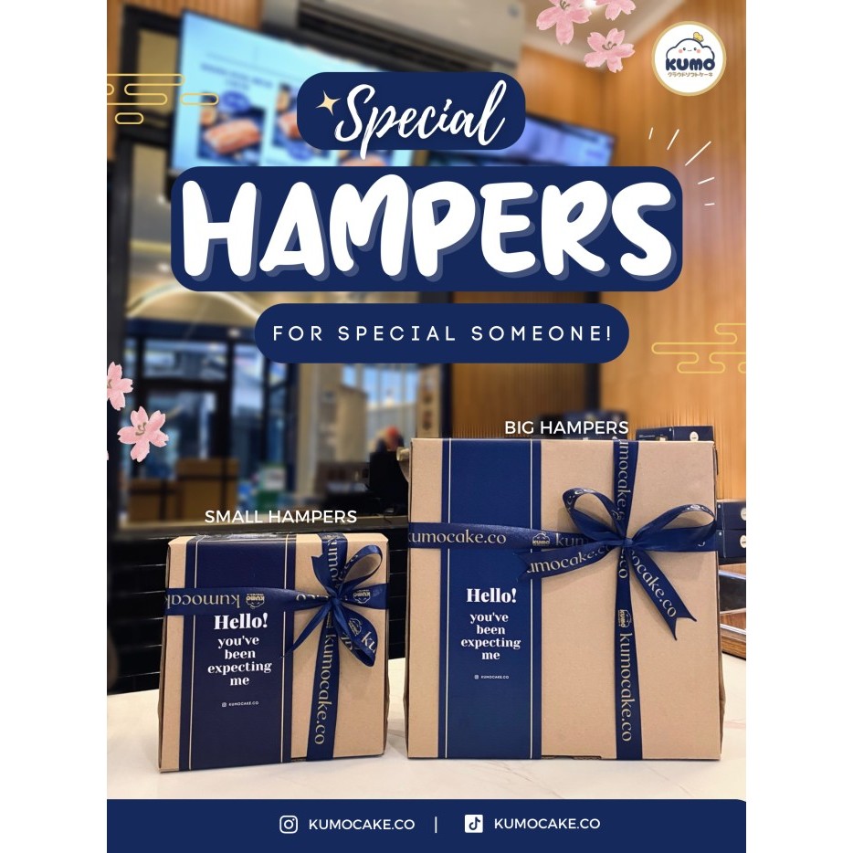 

[Best Seller] Hampers Premiun Kumo Cake (small) - Cheese