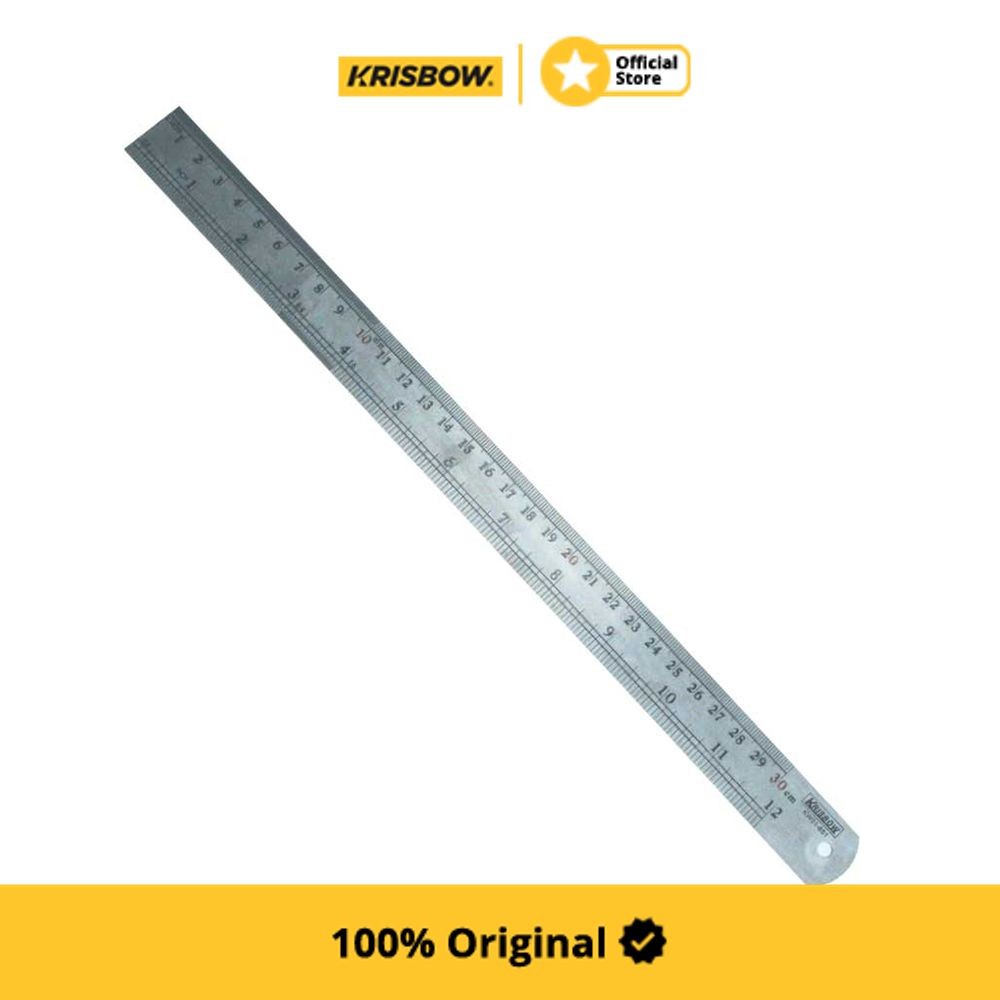 

Krisbow Steel Rule Penggaris Besi 30cm