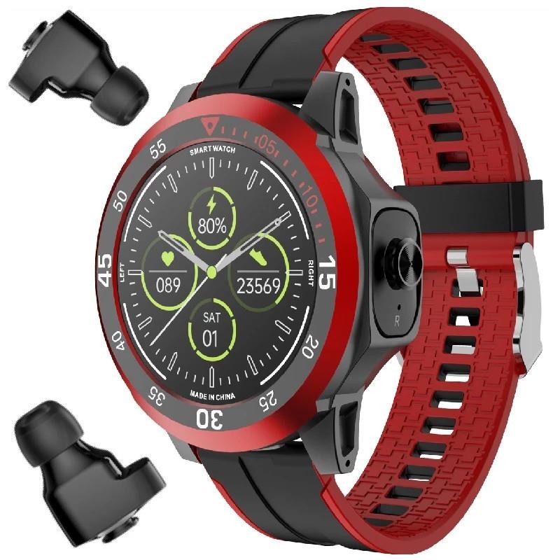 

New N15 Smart Watch Bluetooth Headset Earphone TWS Two in One HIFI Stereo Wireless Sports Tracke Music Play N16 Smartwatch