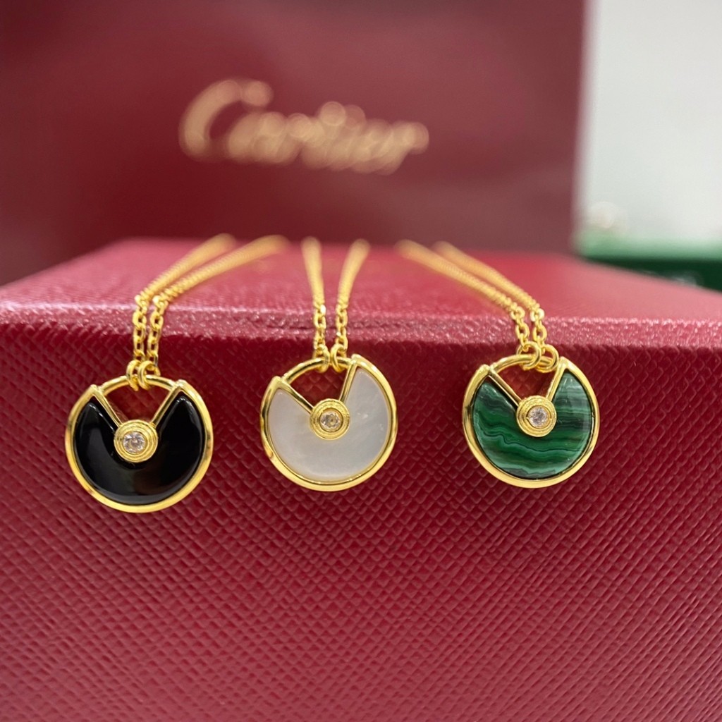 【COD 17K/AU750】 （4.0gram）Kalung Malachite Kalung Keberuntungan