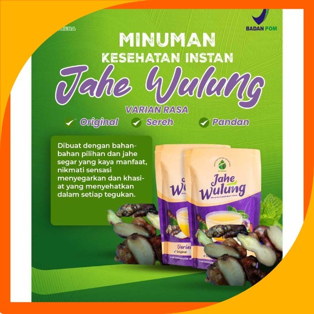 

Minuman serbuk jahe wulung minuman kesehatan murah dan berkualitas