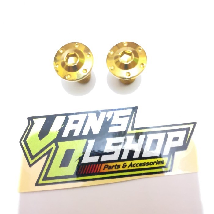 Baut Probolt Bracket Kaliper Brembo Original Drat Kasar Stainless - GOLD berkualitas