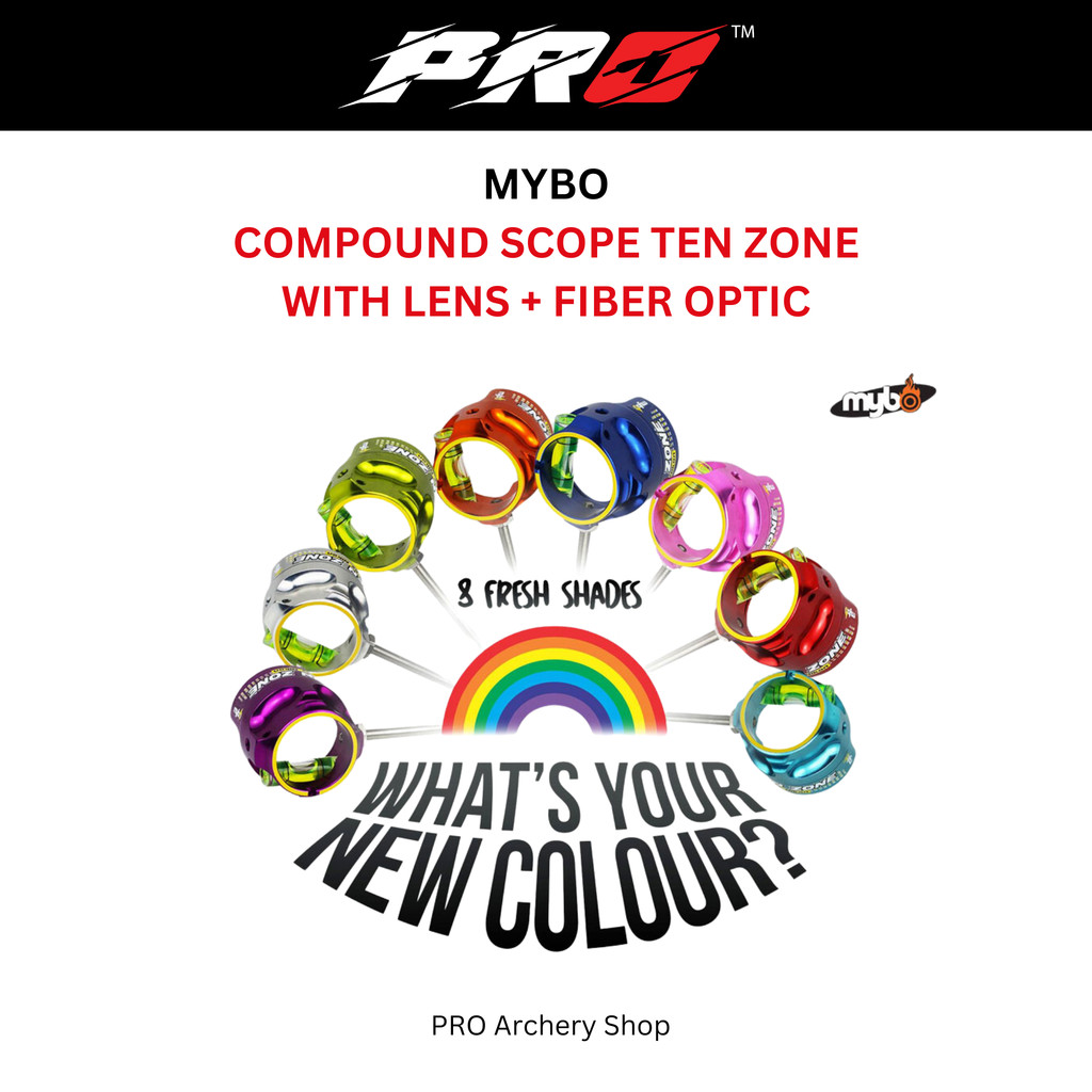 MYBO COMPOUND SCOPE TEN ZONE + LENS + FIBER OPTIC