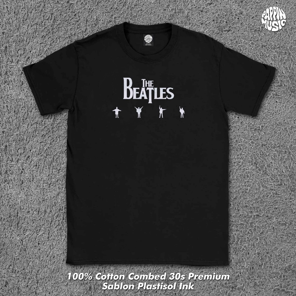 KAOS BAND BEST QUALITY, KAOS MUSIK, KAOS BEATLES HELP --SABLON PLASTISOL--