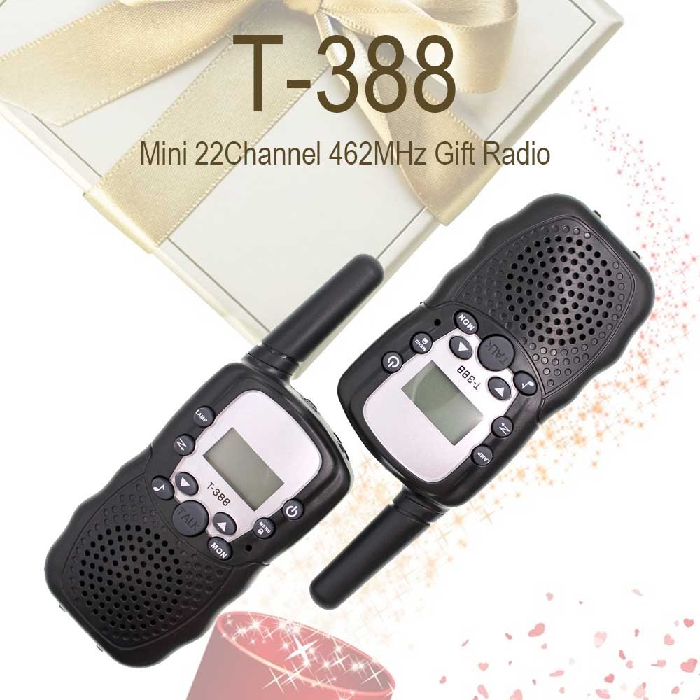 2 pieces T388 RT388 Auto Multi-Channels 2-Way Radios Bellsouth Walkie Talkie T-388 walkie talkie for