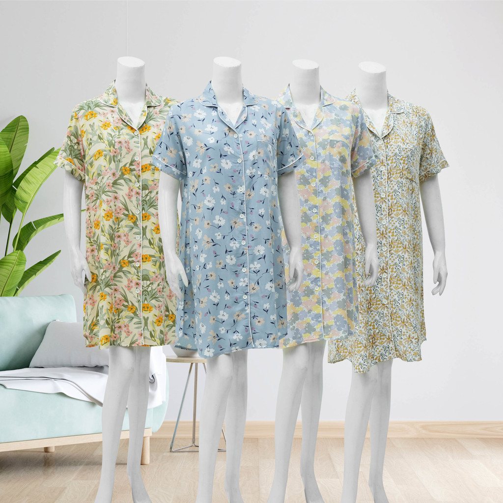Lunaci Flower Series Donna Dress II - Daster Wanita