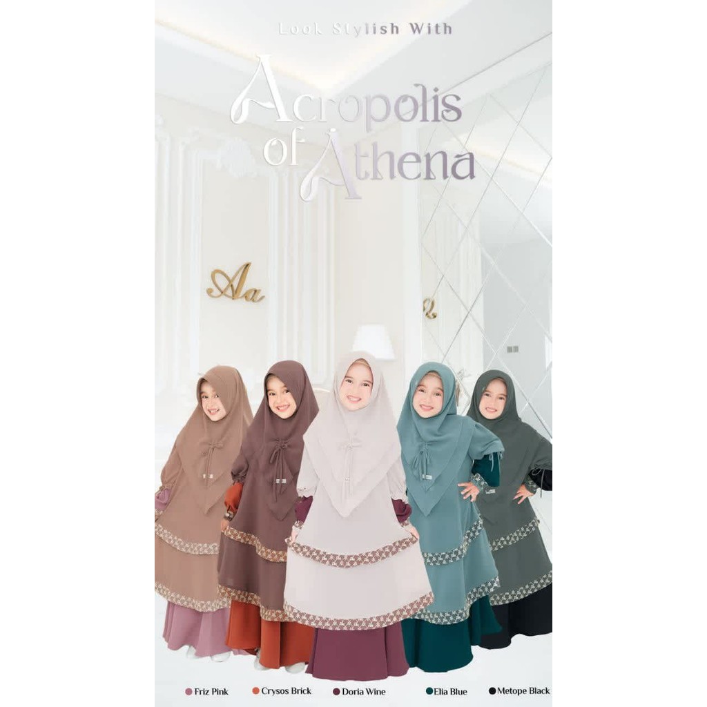 GAMIS ANAK ADEN ACROPOLIS ATHENA C.BRICK