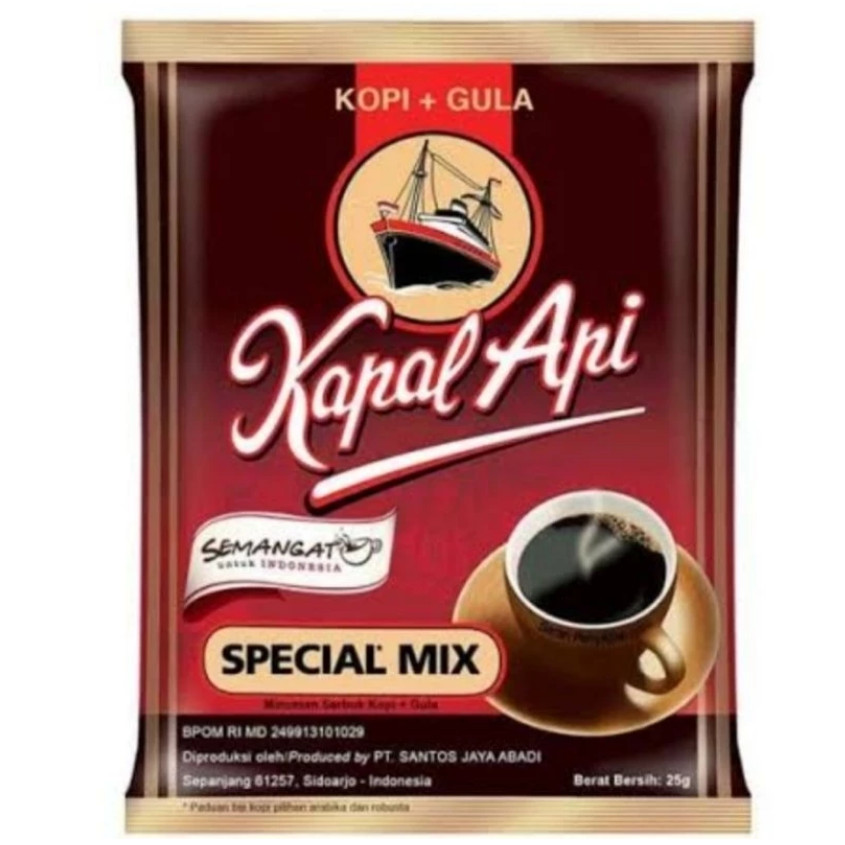 

kopi Kapal Api Spesial Mix Kopi 1 Renceng 23 gram