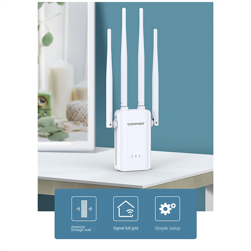 COMFAST Wireless WIFI Repeater 2.4G Long Range Wifi Extender WiFi Amplifier WiFi Long Distance Boost