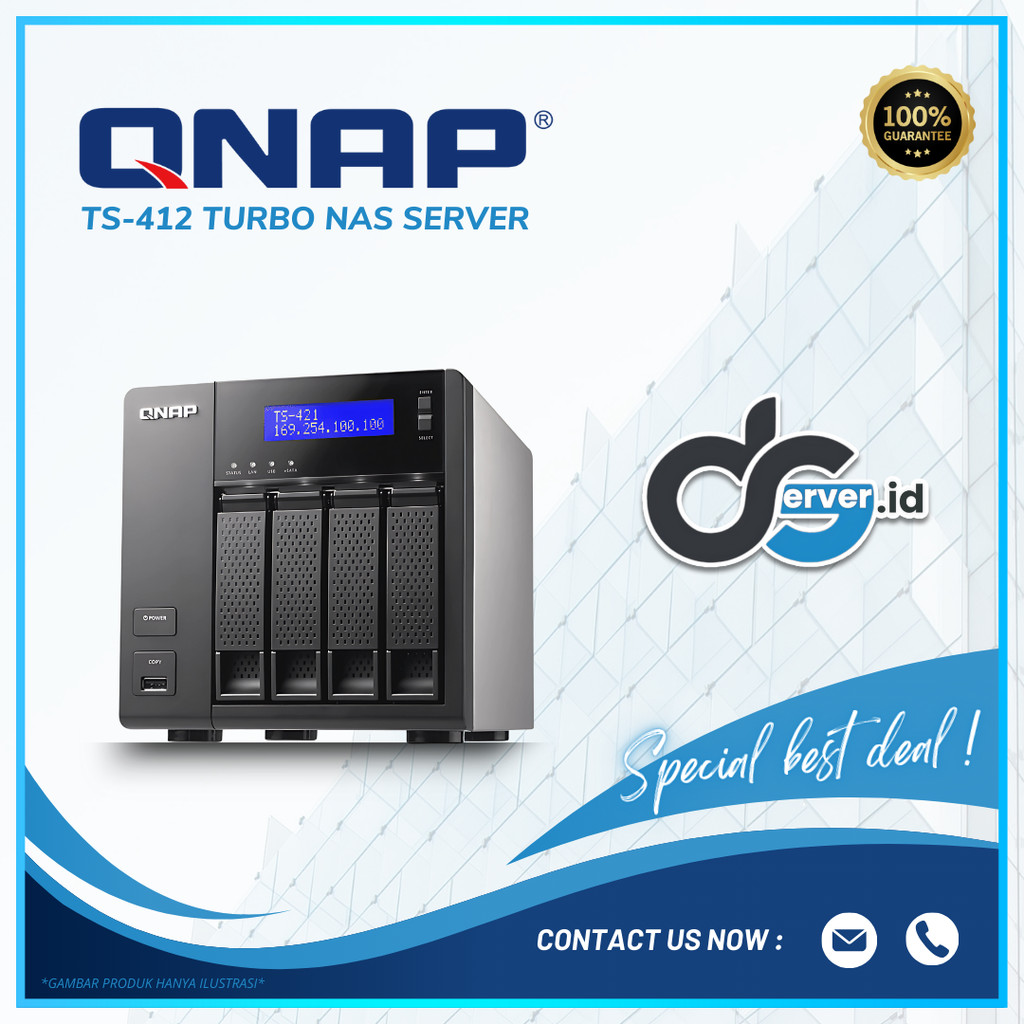 QNAP TS-412 Turbo NAS server