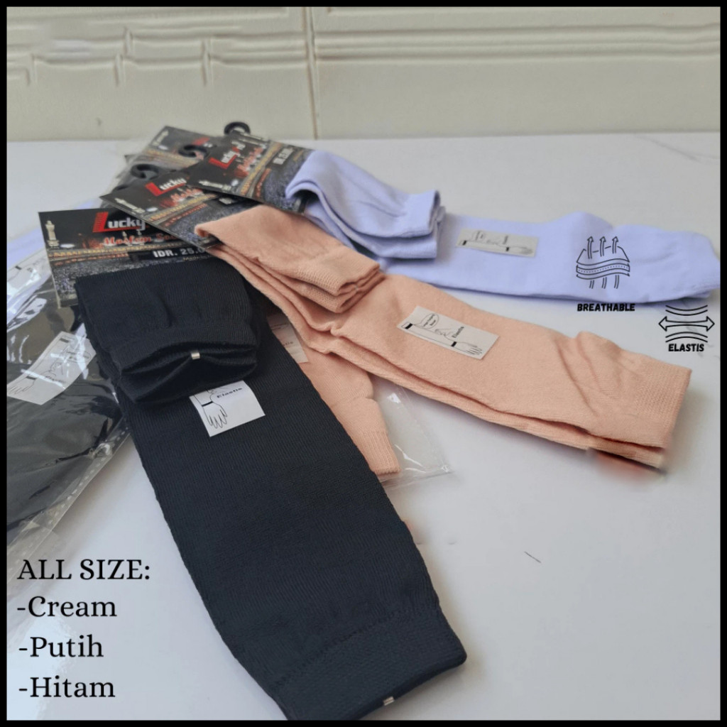 HANDSOCK DEKER LENGAN / MANSET LENGAN PANJANG TANPA JEMPOL | DEKER TANGAN