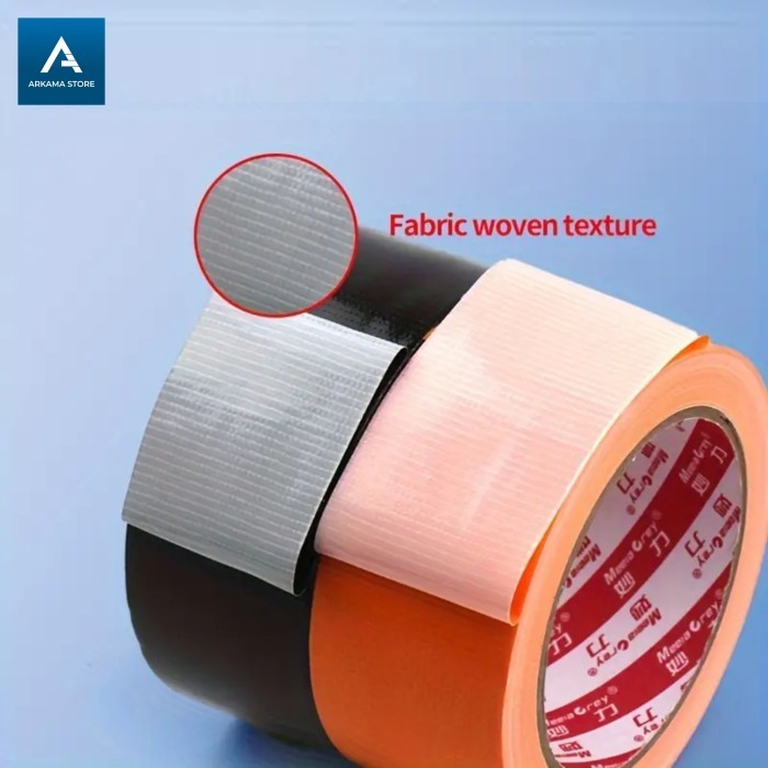 

lakban kain hitam putih merah multifungsi adhesive cloth tape writable