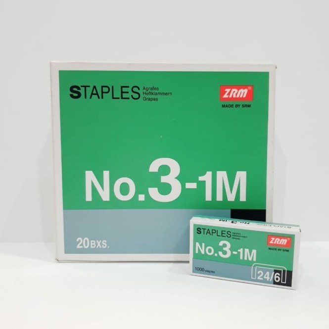 

Isi Staples ZRM No. 3-1M Original - 1 pack isi 20 box