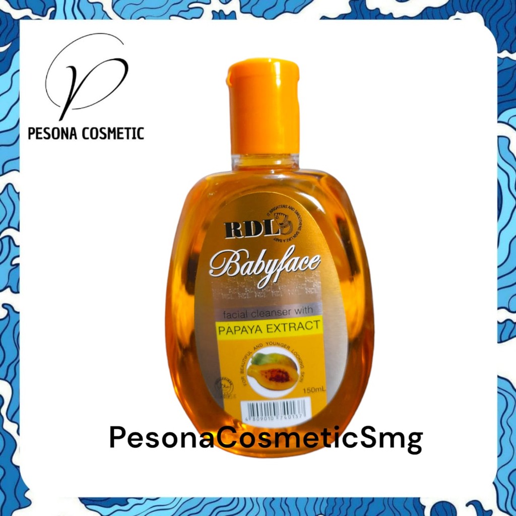 PESONA - RDL BABY FACE FACIAL CLEANSER TONER PAPAYA RDL