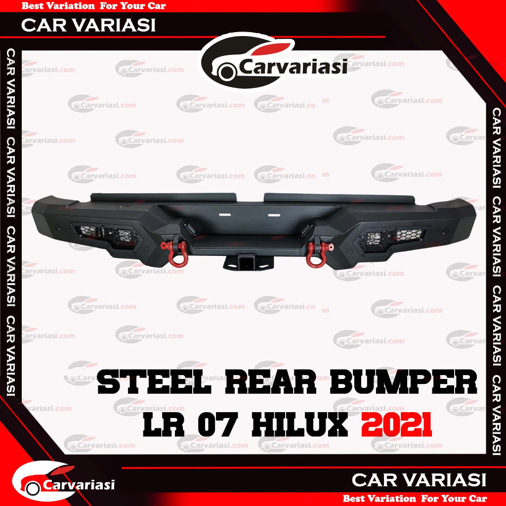 STEEL REAR BUMPER HILUX BUMPER GUARD HILUX REVO LR07 PULLBAR HILUX