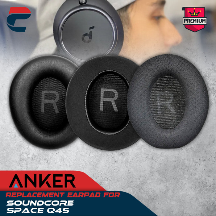 Earpad Earcup Cushion Anker Soundcore Space Q45 Q 45 Pad Bantalan Busa