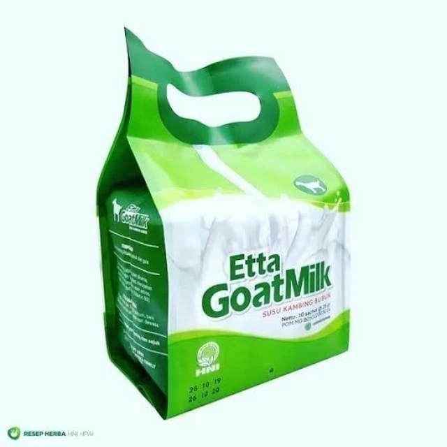 

PALING DIBURU DIJAMIN ORIGINAL HNI HPAI Etta Goat Milk (EGM) ORIGINAL susu kambing ok
