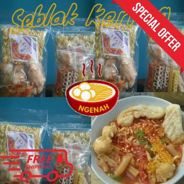 

Seblak instan khas garut