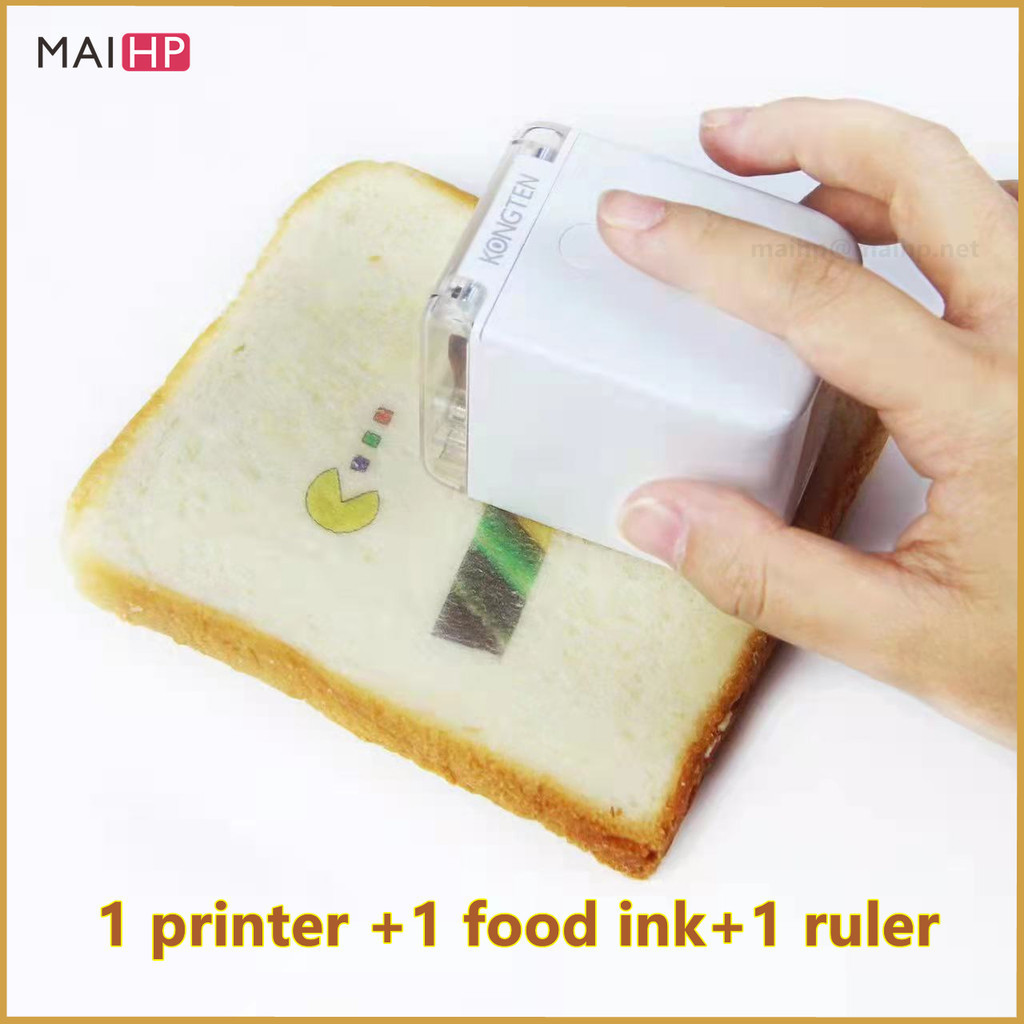 

WIFI PrinCube DIY Label Printer Edible Ink Cake Printer Color Mbrush Mini Handheld Food Bread Macaron Coffee Beer Milk Printer hik