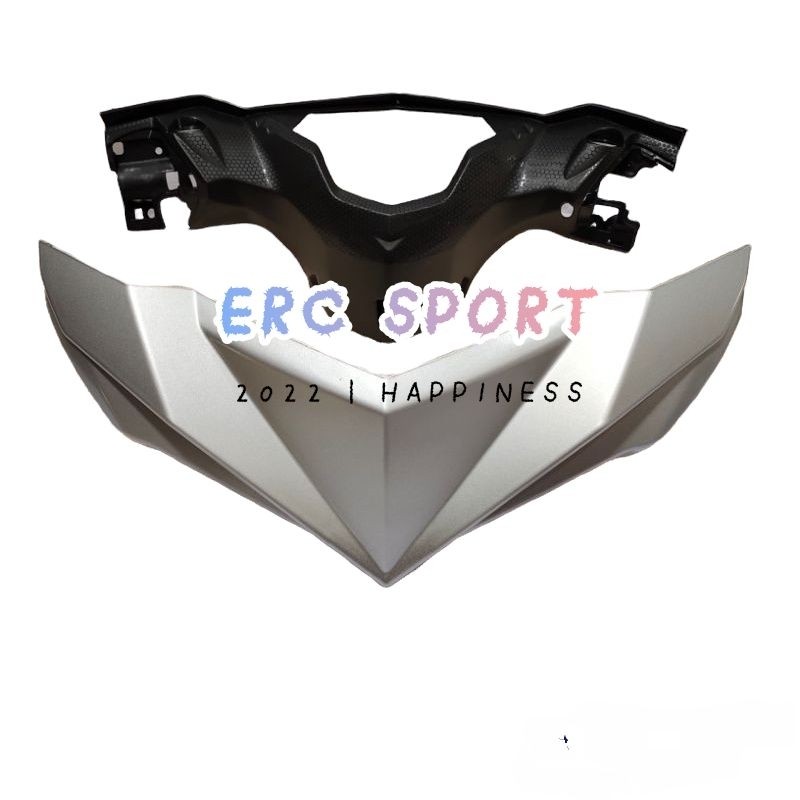 batok depan belakang mio m3 mio z warna silver