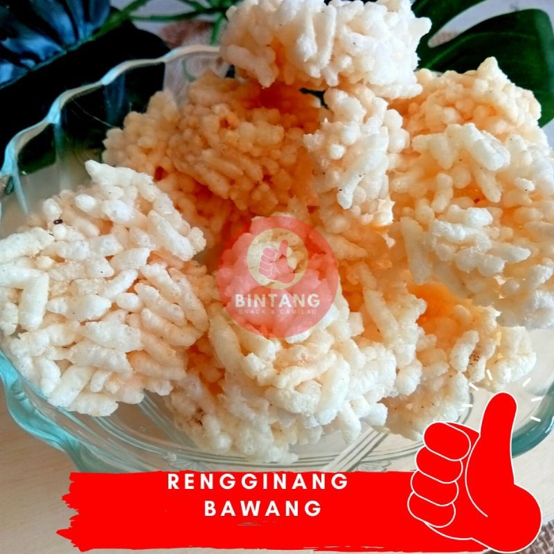 

Rengginang Bawang / rengginang 500 gr